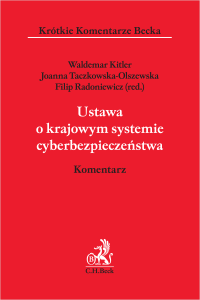 Ustawa o krajowym systemie cyberbezpieczeństwa. Komentarz