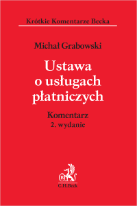 Ustawa o usługach płatniczych. Komentarz