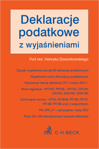 Deklaracje podatkowe z wyjaśnieniami + płyta CD