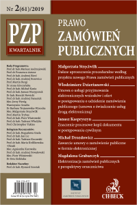 PZP Prawo zamówień publicznych - kwartalnik Nr 2/2019