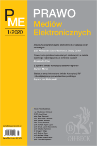 Prawo Mediów Elektronicznych Nr 1/2020