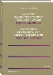 Słownik języka prawniczego i ekonomicznego polsko-niemiecki, wyd. 4 [PRZEDSPRZEDAŻ]