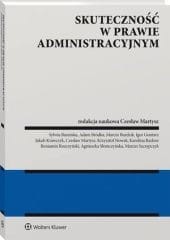 Skuteczność w prawie administracyjnym [PRZEDSPRZEDAŻ]