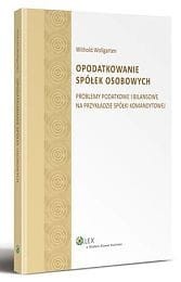 Opodatkowanie spółek osobowych