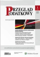 Przegląd Podatkowy - Nr 1/2023 [381]