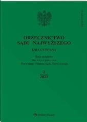 Orzecznictwo Sądu Najwyższego. Izba Cywilna - Nr 2/2023