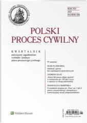 Polski Proces Cywilny - Nr 1/2023