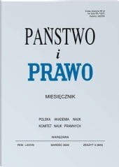 Państwo i Prawo - Nr 3/2023 [925]