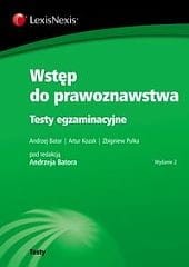 Wstęp do prawoznawstwa. Testy egzaminacyjne
