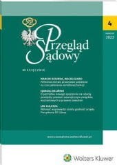 Przegląd Sądowy - Nr 4/2023