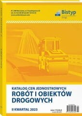 Katalog cen jednostkowych robót i obiektów DROGOWYCH - II kwartał 2023 r.