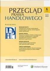 Przegląd Prawa Handlowego - Nr 6/2023 [370]