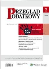 Przegląd Podatkowy - Nr 9/2023 [389]