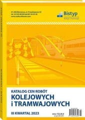 Katalog cen robót KOLEJOWYCH i TRAMWAJOWYCH - III kwartał 2023 r.