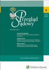 Przegląd Sądowy - Nr 9/2023