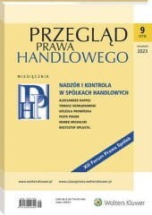 Przegląd Prawa Handlowego - Nr 9/2023 [373]