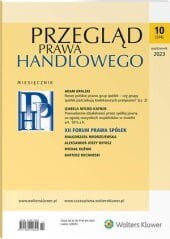 Przegląd Prawa Handlowego - Nr 10/2023 [374]