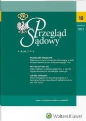 Przegląd Sądowy - Nr 10/2023