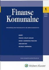 Finanse Komunalne - Nr 6/2023