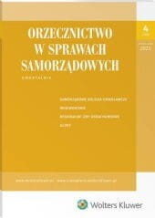 Orzecznictwo w Sprawach Samorządowych - Nr 4/2023