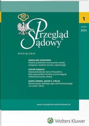 Przegląd Sądowy - Nr 1/2024