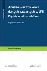 Analiza wskaźnikowa danych zawartych w JPK. Raporty w arkuszach Excel