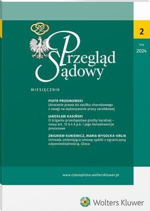 Przegląd Sądowy - Nr 2/2024