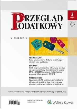 Przegląd Podatkowy - Nr 3/2024 [395]