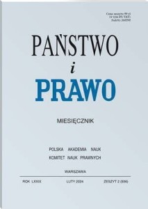 Państwo i Prawo - Nr 2/2024 [936]