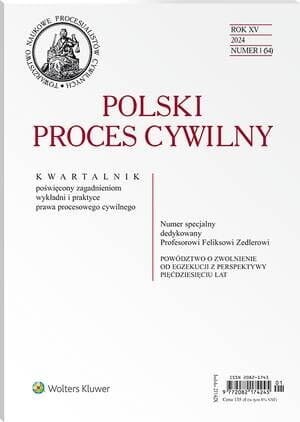 Polski Proces Cywilny - Nr 1/2024