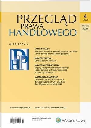 Przegląd Prawa Handlowego - Nr 4/2024 [380]