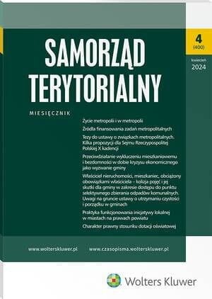 Samorząd Terytorialny - Nr 4/2024