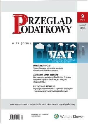 Przegląd Podatkowy - Nr 9/2024 [401]
