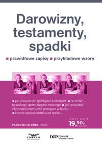 Darowizny testamenty spadki 2/2025