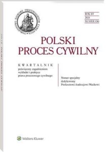 Polski Proces Cywilny - Nr 3/2024