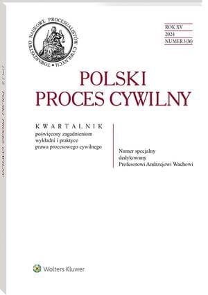 Polski Proces Cywilny - Nr 3/2024