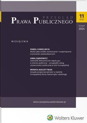 Przegląd Prawa Publicznego - Nr 11/2024