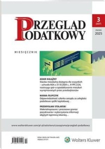 Przegląd Podatkowy - Nr 3/2025 [407]
