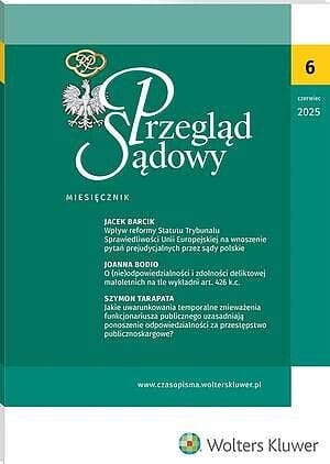 Przegląd Sądowy - Nr 6/2025