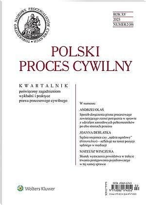 Polski Proces Cywilny - Nr 2/2025