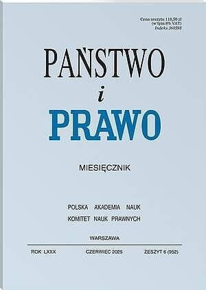 Państwo i Prawo - Nr 6/2025 [952]