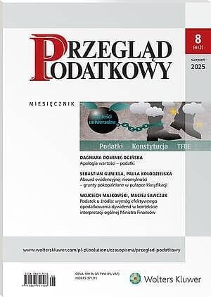 Przegląd Podatkowy - Nr 8/2025 [412]