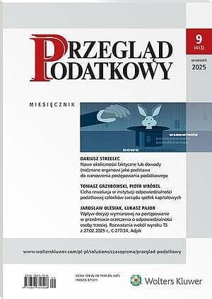 Przegląd Podatkowy - Nr 9/2025 [413]
