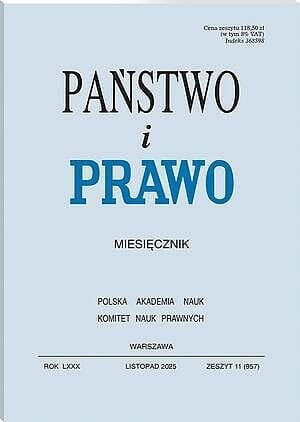 Państwo i Prawo - Nr 11/2025 [957]