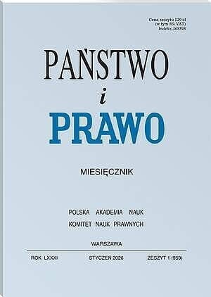 Państwo i Prawo - Nr 1/2026 [959]