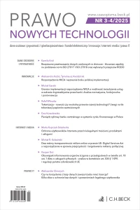 Prawo Nowych Technologii Nr 3-4/2025