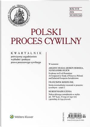 Polski Proces Cywilny - Nr 2/2026