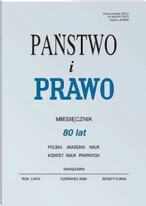 Państwo i Prawo - Nr 6/2026 [964]
