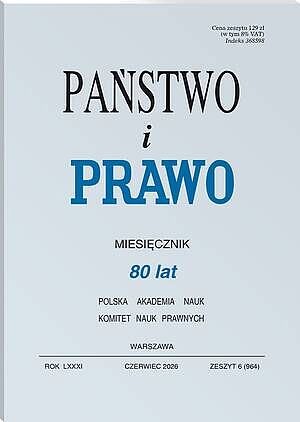 Państwo i Prawo - Nr 6/2026 [964]