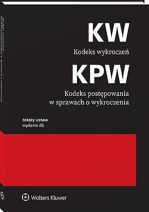 Kodeks wykroczeń. Kodeks postępowania w sprawach o wykroczenia [PRZEDSPRZEDAZ]